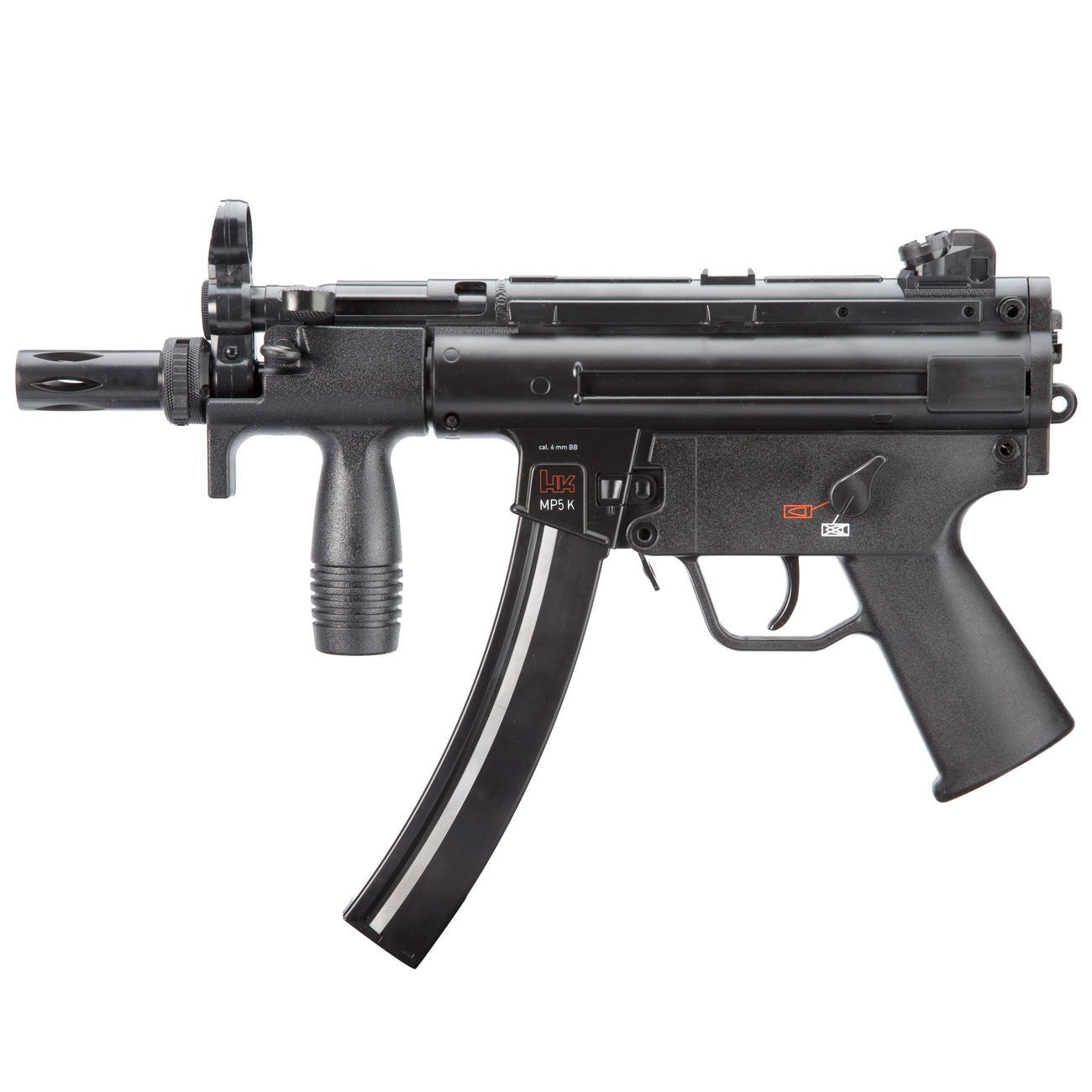 Heckler & Koch (MP5 K) CO2 Blowback Softair 6mm BB schwarz - ALPHABAY MARKET