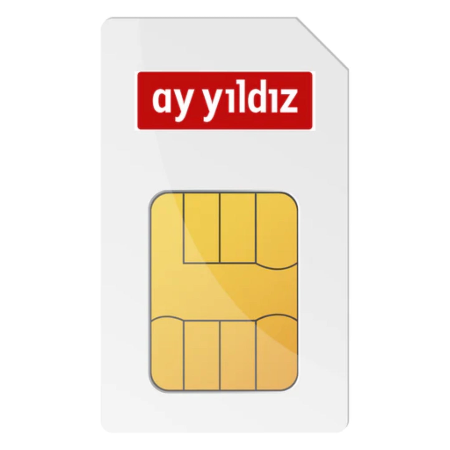 Anonyme AY YILDIZ SIM-Karte - ALPHABAY MARKET
