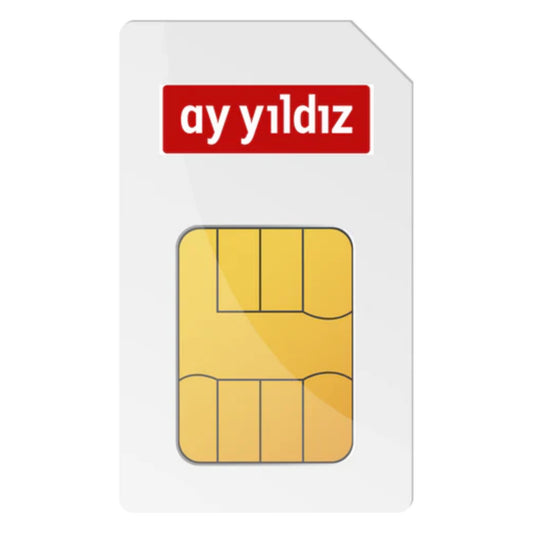 Anonyme AY YILDIZ SIM-Karte - ALPHABAY MARKET