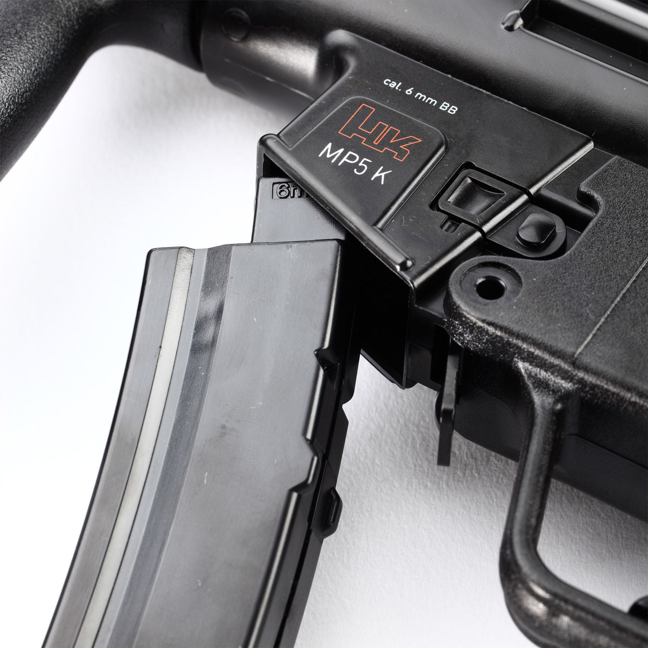 Heckler & Koch (MP5 K) CO2 Blowback Softair 6mm BB schwarz - ALPHABAY MARKET