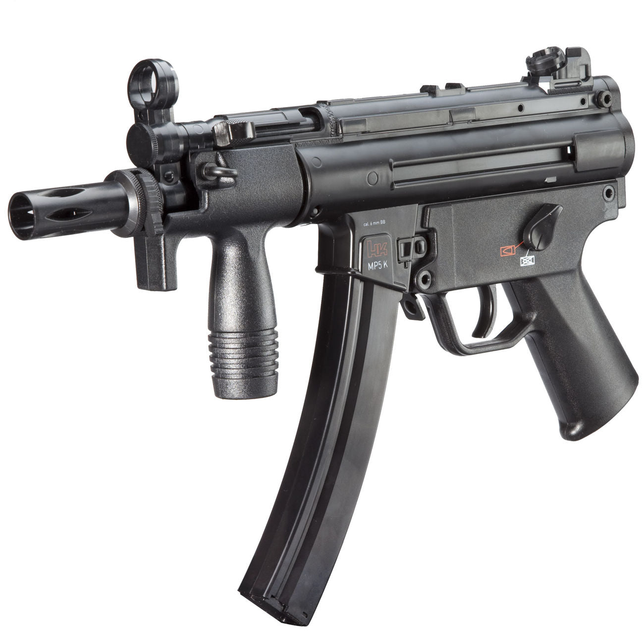 Heckler & Koch (MP5 K) CO2 Blowback Softair 6mm BB schwarz - ALPHABAY MARKET